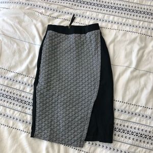 Anthropologie bodycon midi skirt